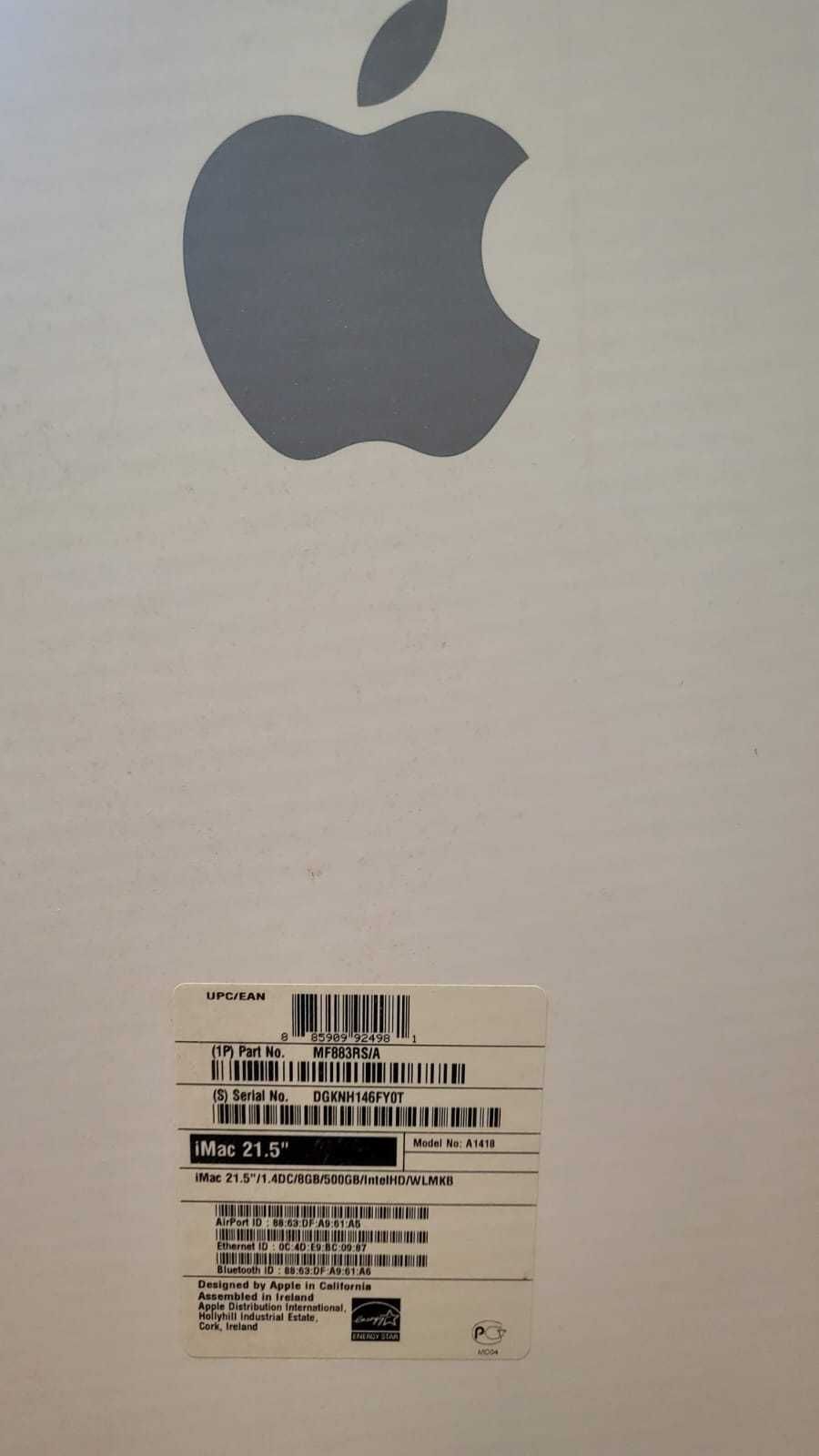 Apple iMac моноблок в отличном состоянии