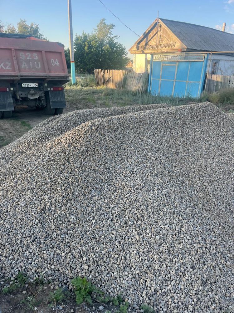 Услуги камаза с прицепом и без прицеп.  самосвал/актобе