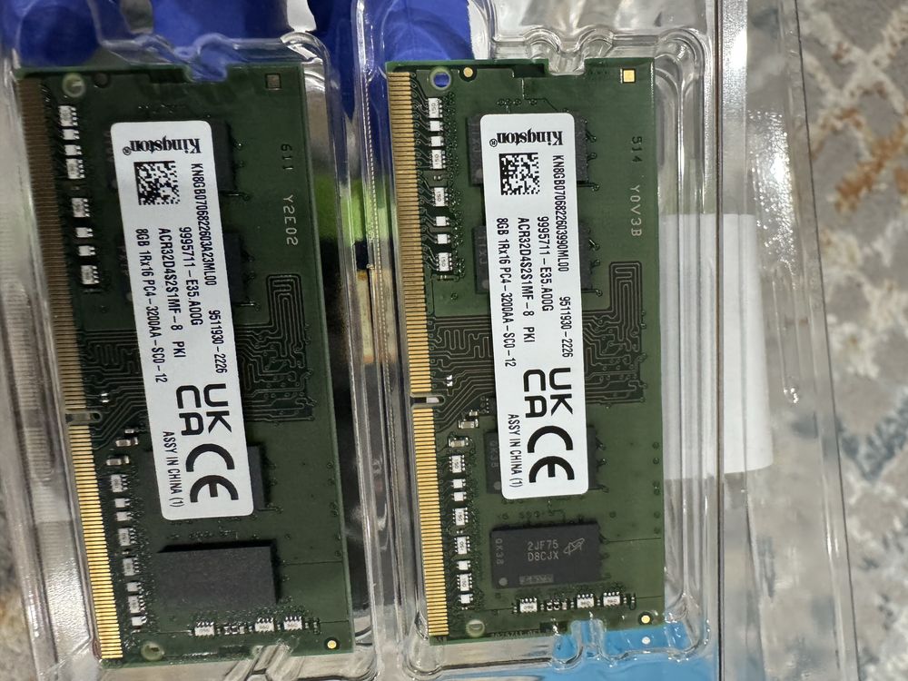 Продается ОЗУ Kingston 16GB DDR4 3200 SO-Dimm