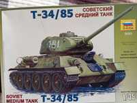 Набор советский сборный танк т 34/85 модель 3533