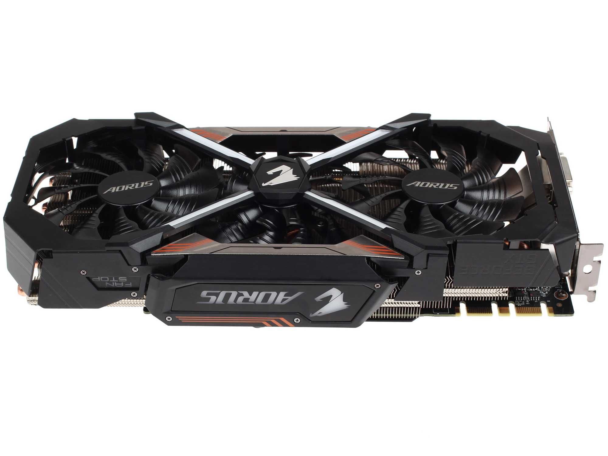 Видеокарта Gigabyte GeForce GTX 1080 Ti AORUS 11Gb бу оптом