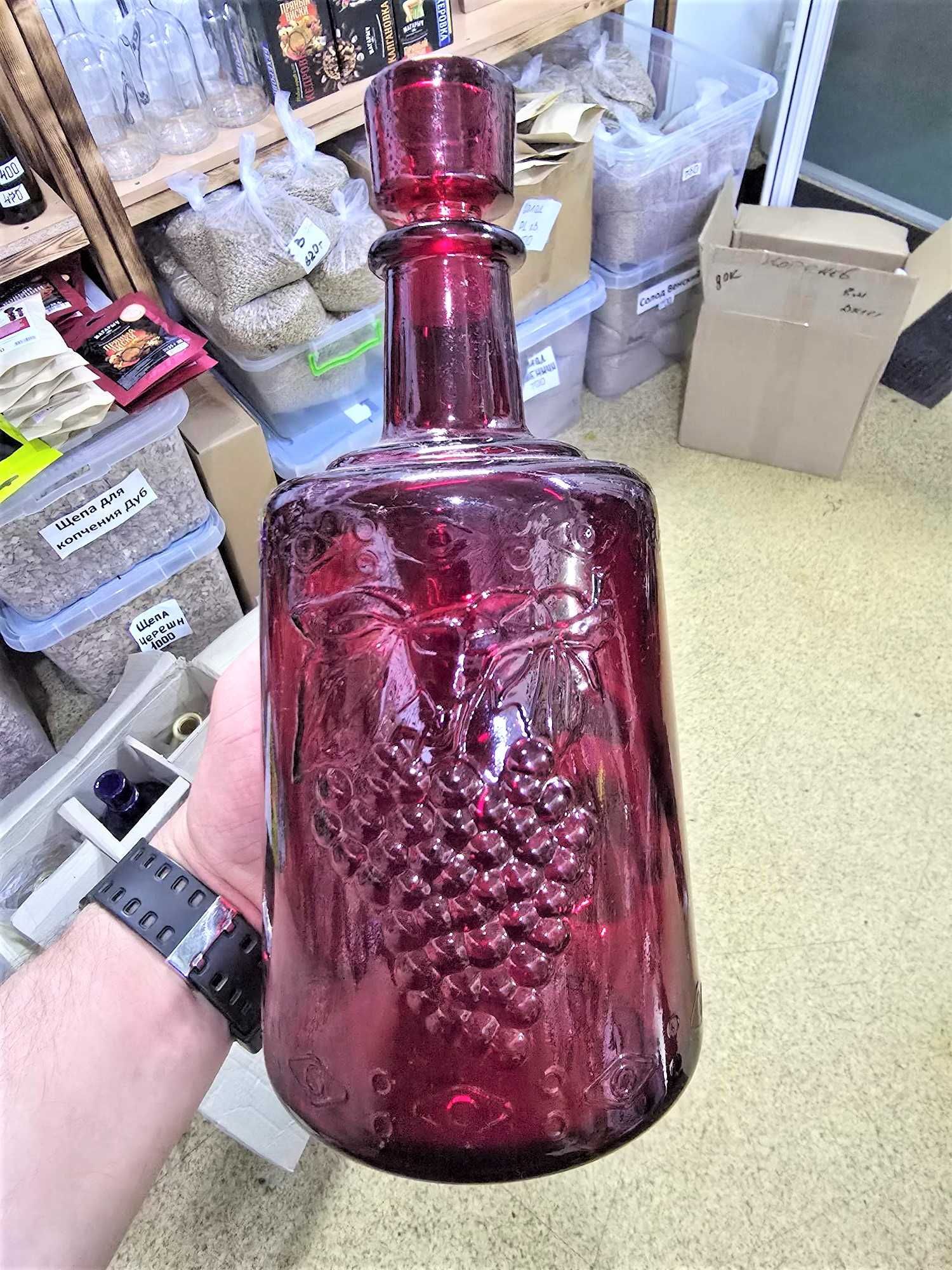 Графин стеклянный  подарочный