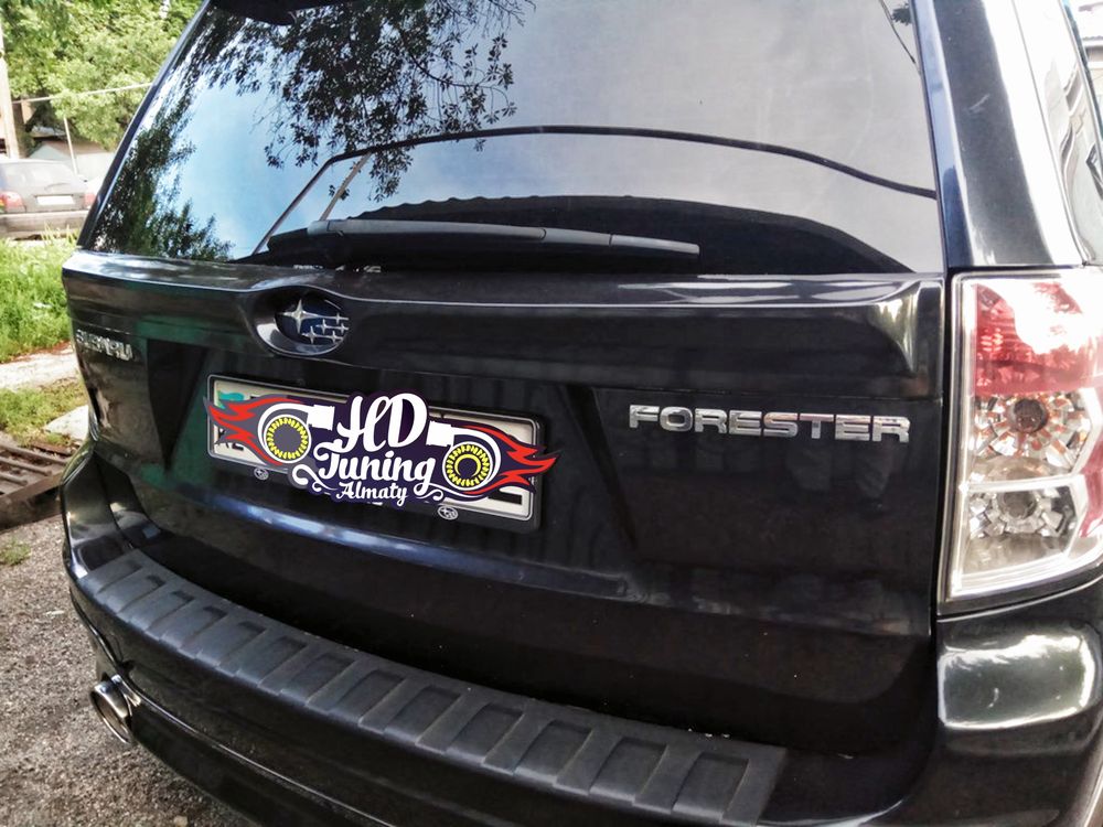 Спойлер под стекло V1 Subaru Forester SH