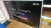 Новый SMART TV Yasin 75Q90 Android Google TV Wi-Fi Телефон Доставка