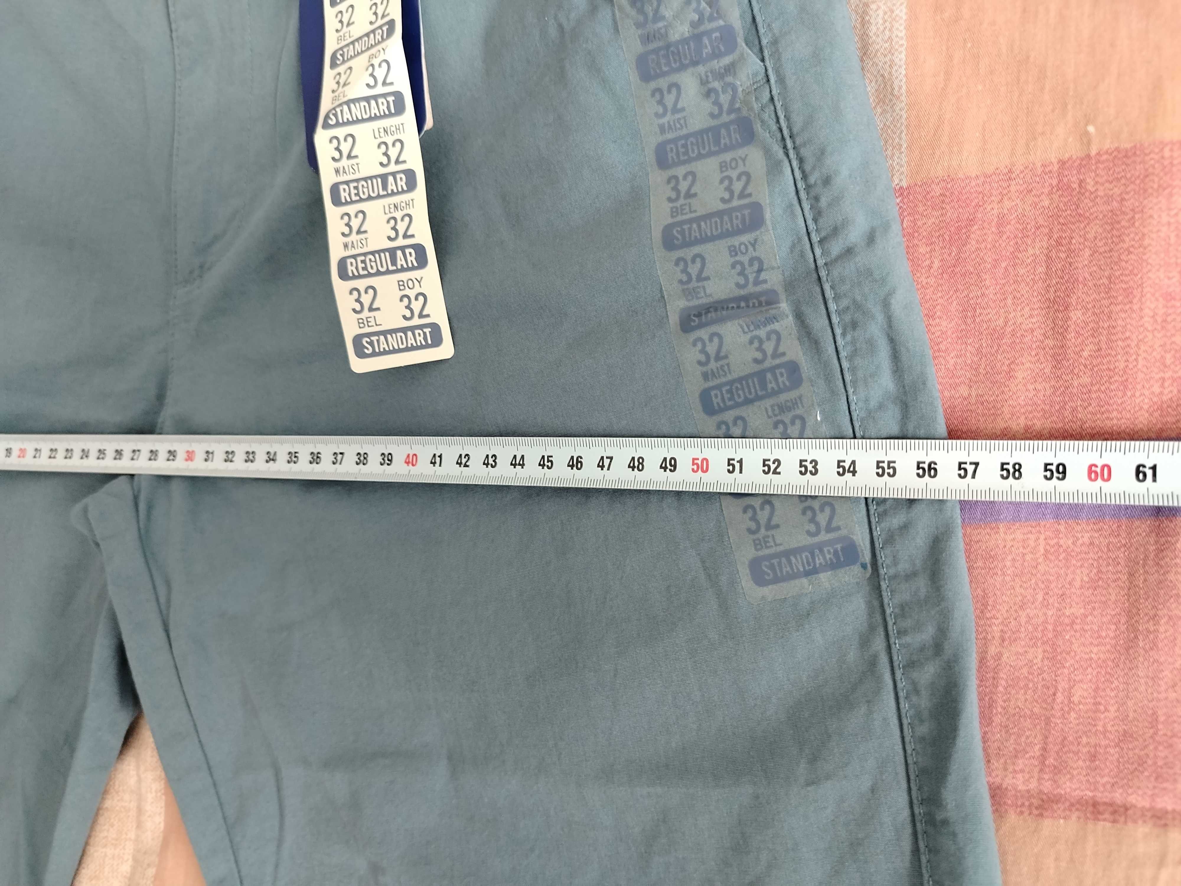 Новые брюки /Турция/разм-W-32 L-32/casual кэжуал брюки штаны слаксы