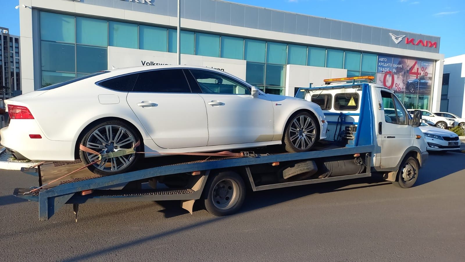 Эвокуация автомобилей