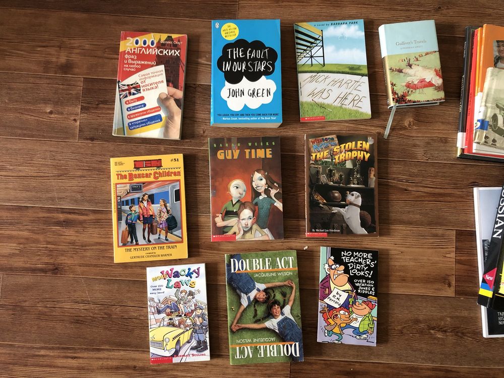 Распродажа книг на английском