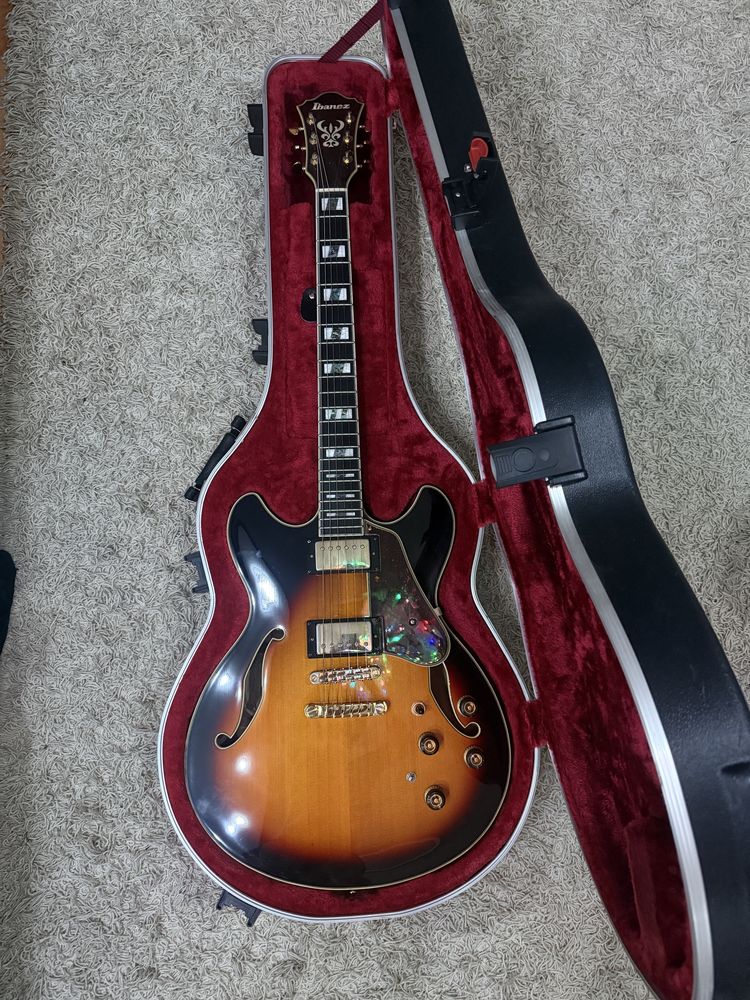 Ibanez AS113-BS с жёстким кейсом