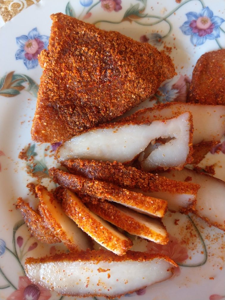 Курдюк  копчённый по домашнему
