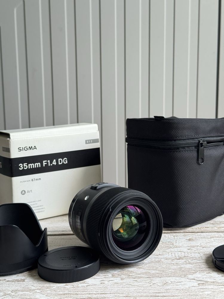 Sigma 35 1.4 art для canon