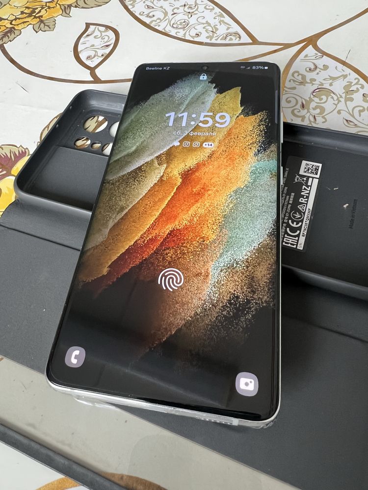 Продается Sanmsung s21 ultra 256gb в хорошем состояний