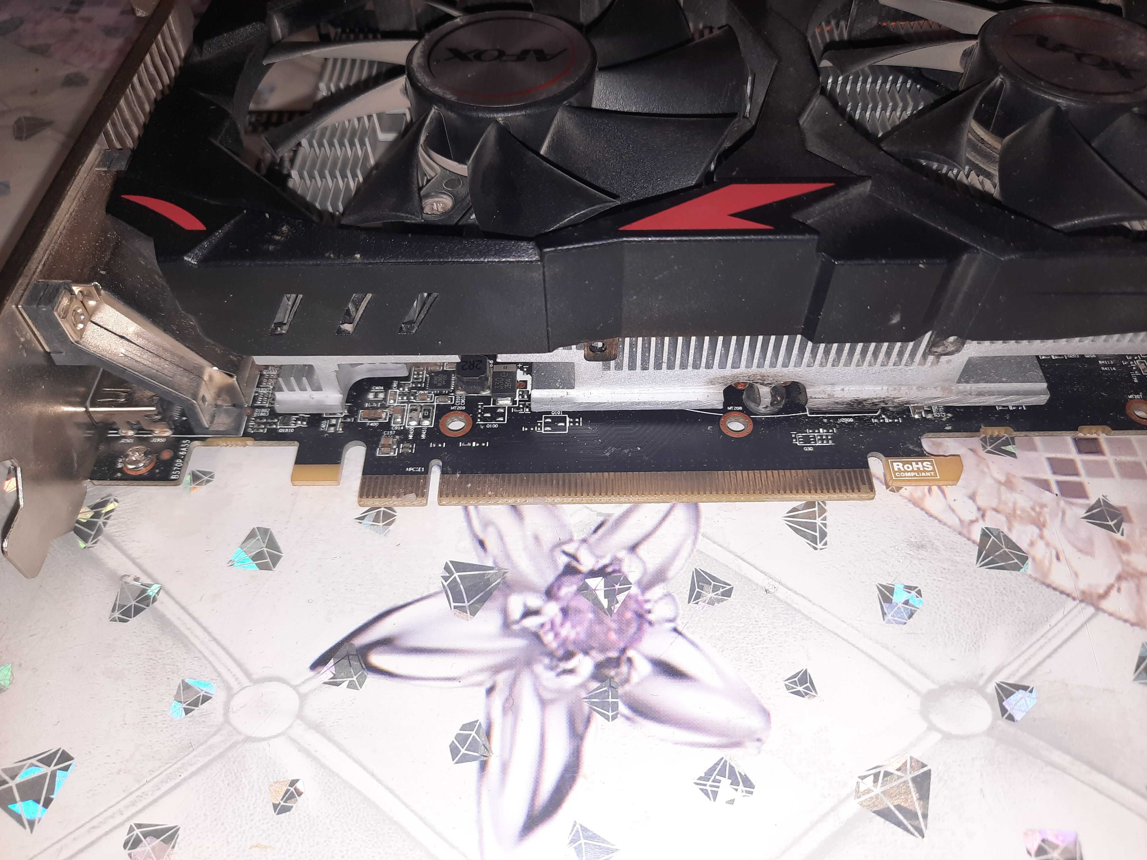 Видеокарта Afox RX 580  8 GB DDR5 256 bit игровой