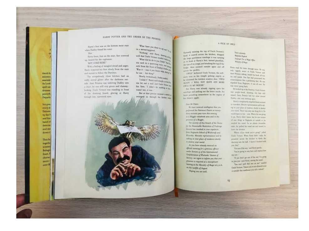 Гарри Поттер на Английском 5 книг. Harry Potter set 5 Books Jim Kay