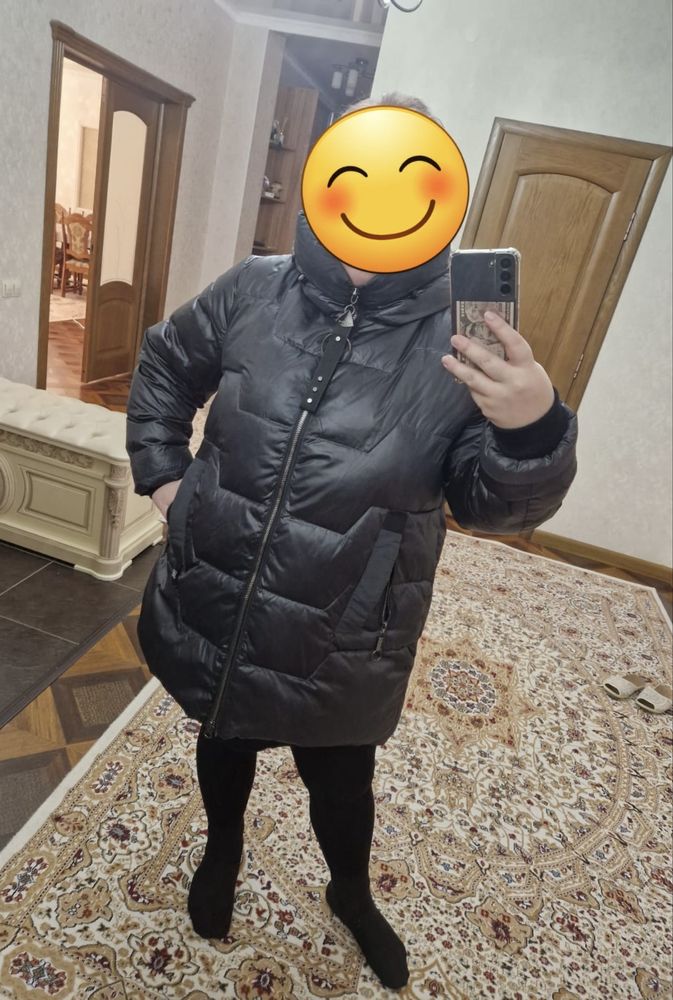Пуховик зимний отличного качества