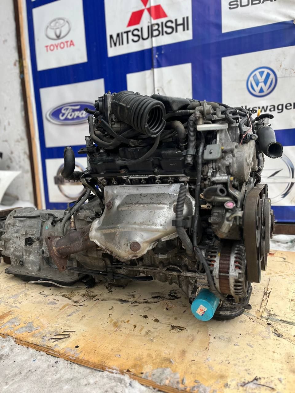 Контрактный двигатель VQ35HR Infiniti G35, EX35, FX35, M35, M35h, 3.5