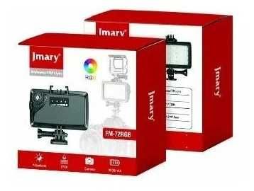 Светодиодный осветлитель Jmary FM-72RGB, портативный, 3000mAh