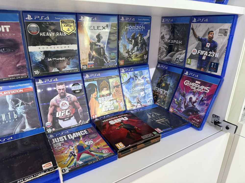 Игры для PlayStation 4 диски ps 4 пс 4 в оригинале много дисков