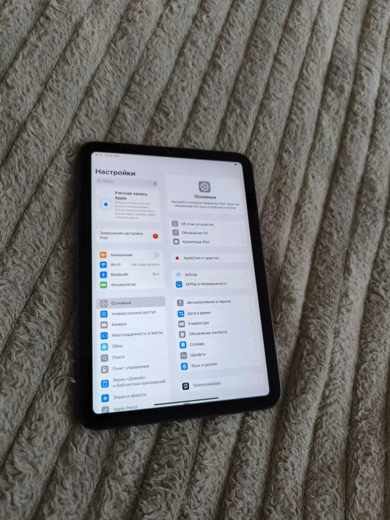 ipad 6 minu в отличном состоянии