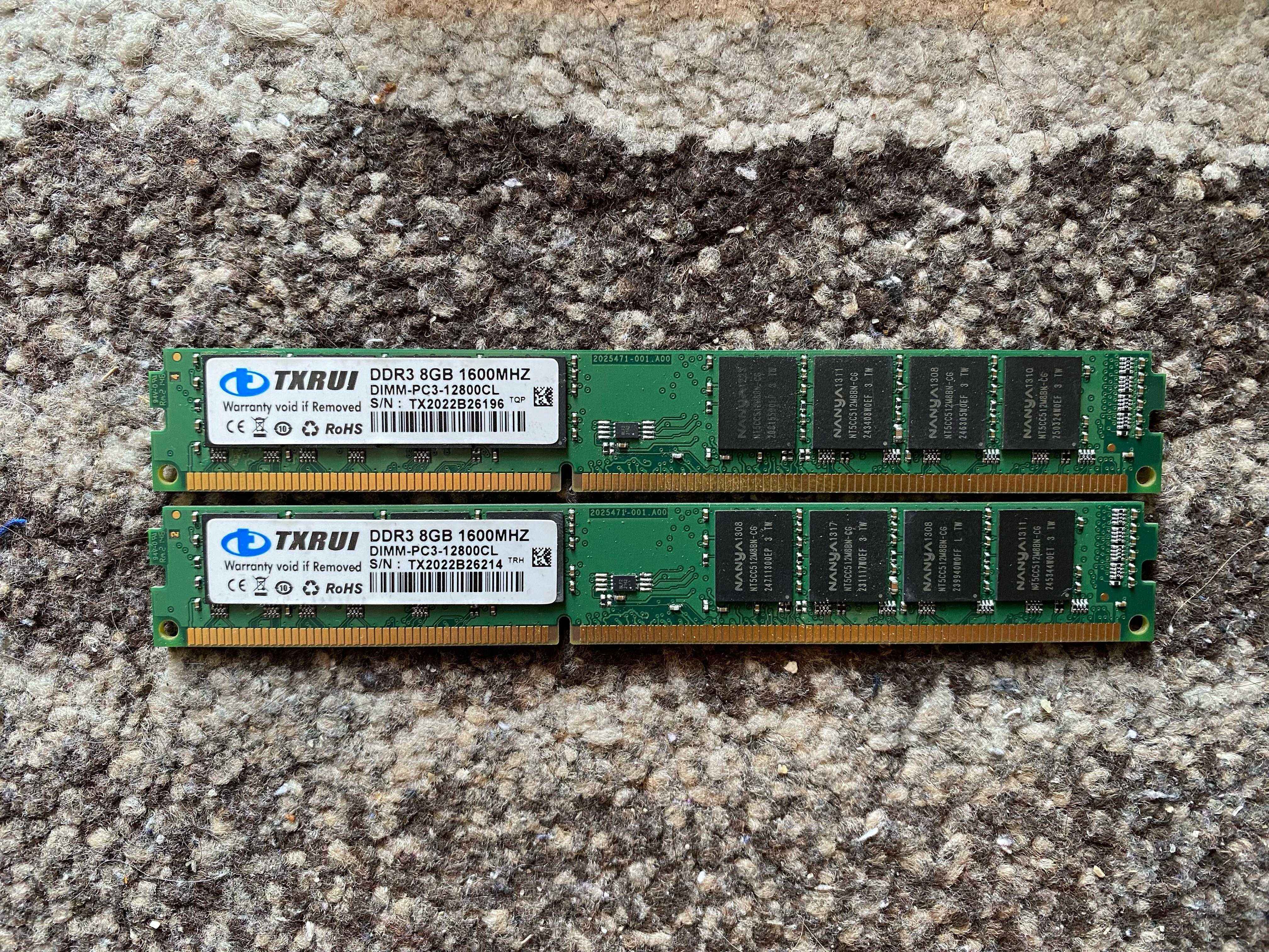 Продам ОЗУ DDR3 для ПК компьюера 8GB - 4GB -  1GB