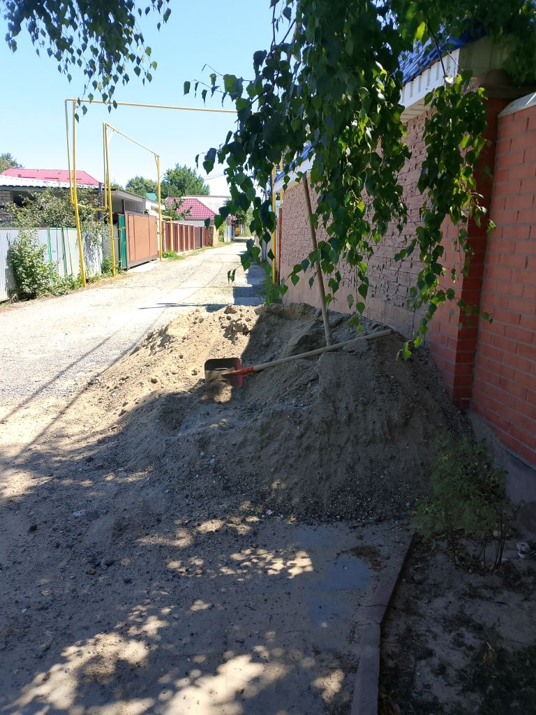 Перевозка песка, щебня, кирпича и стройматериалов вручную