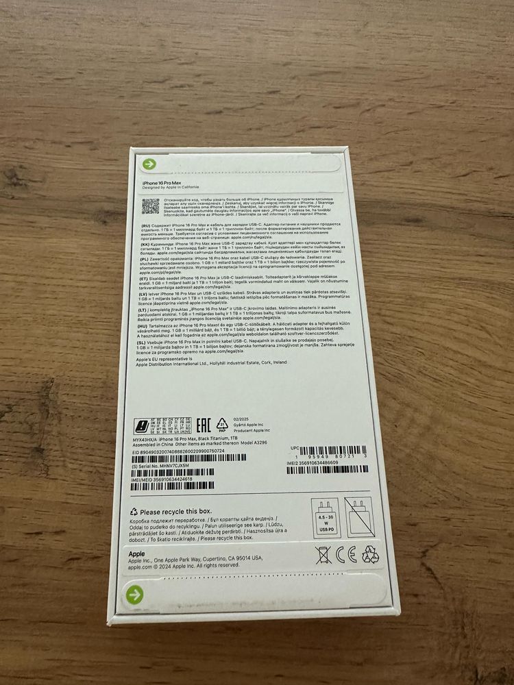 Iphone 16 Pro Max 1tb