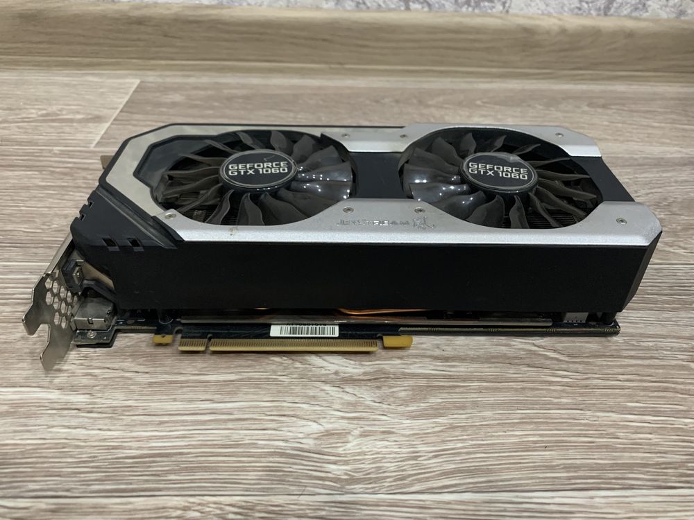 Игровая мощная видеокарта GeForce GTX1060 6Gb GDDR5