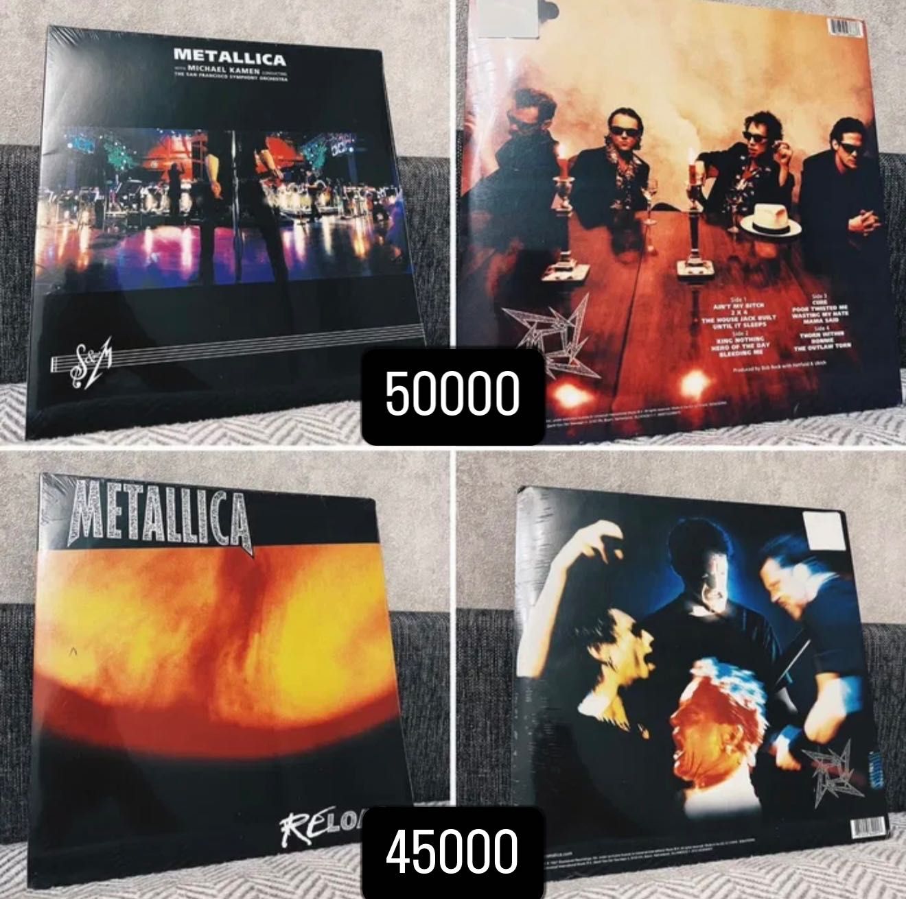 Виниловые пластинки Metallica