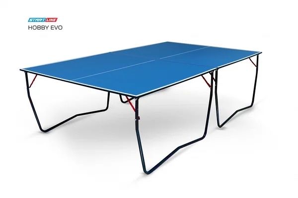 Теннисный стол Start Line Hobby EVO BLUE (сетка в подарок)