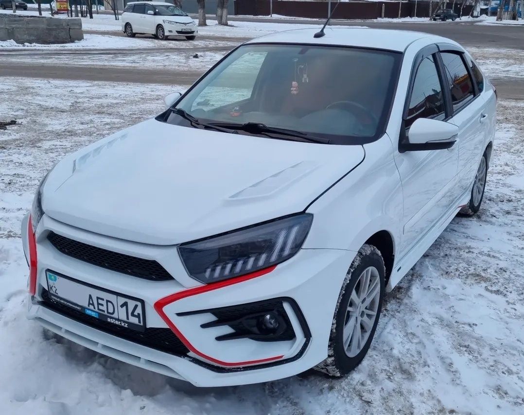 Капот Гранта фл, капот granta gl, тюнинг Lada granta, обвес Гранта