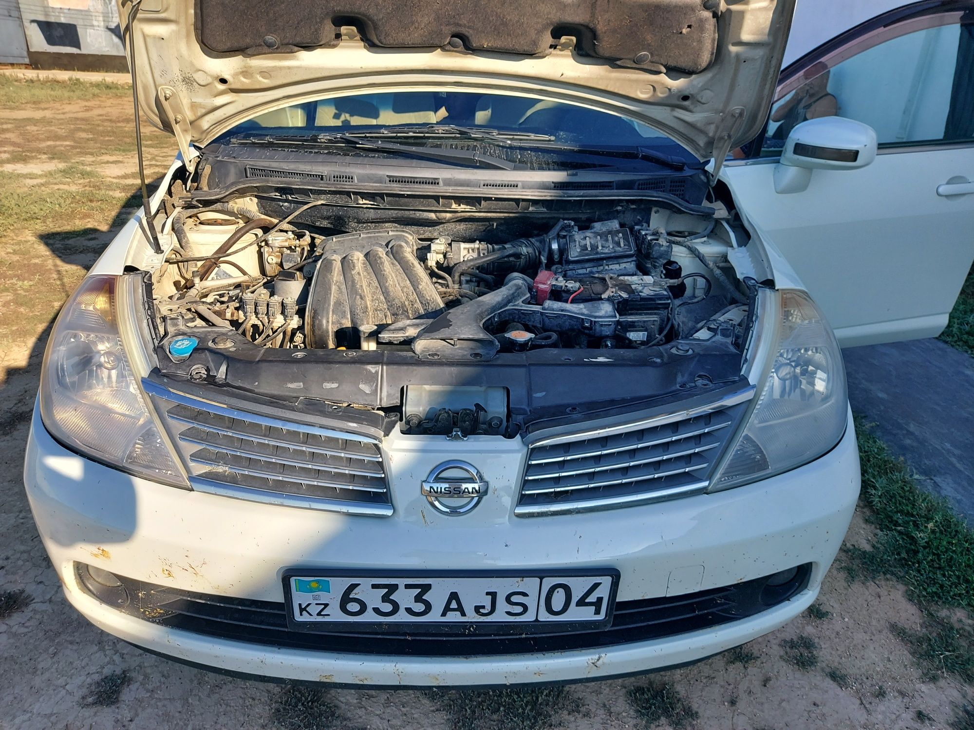 2007-жылғы, ниссан тиида.  Газ-бензин. Автомат.