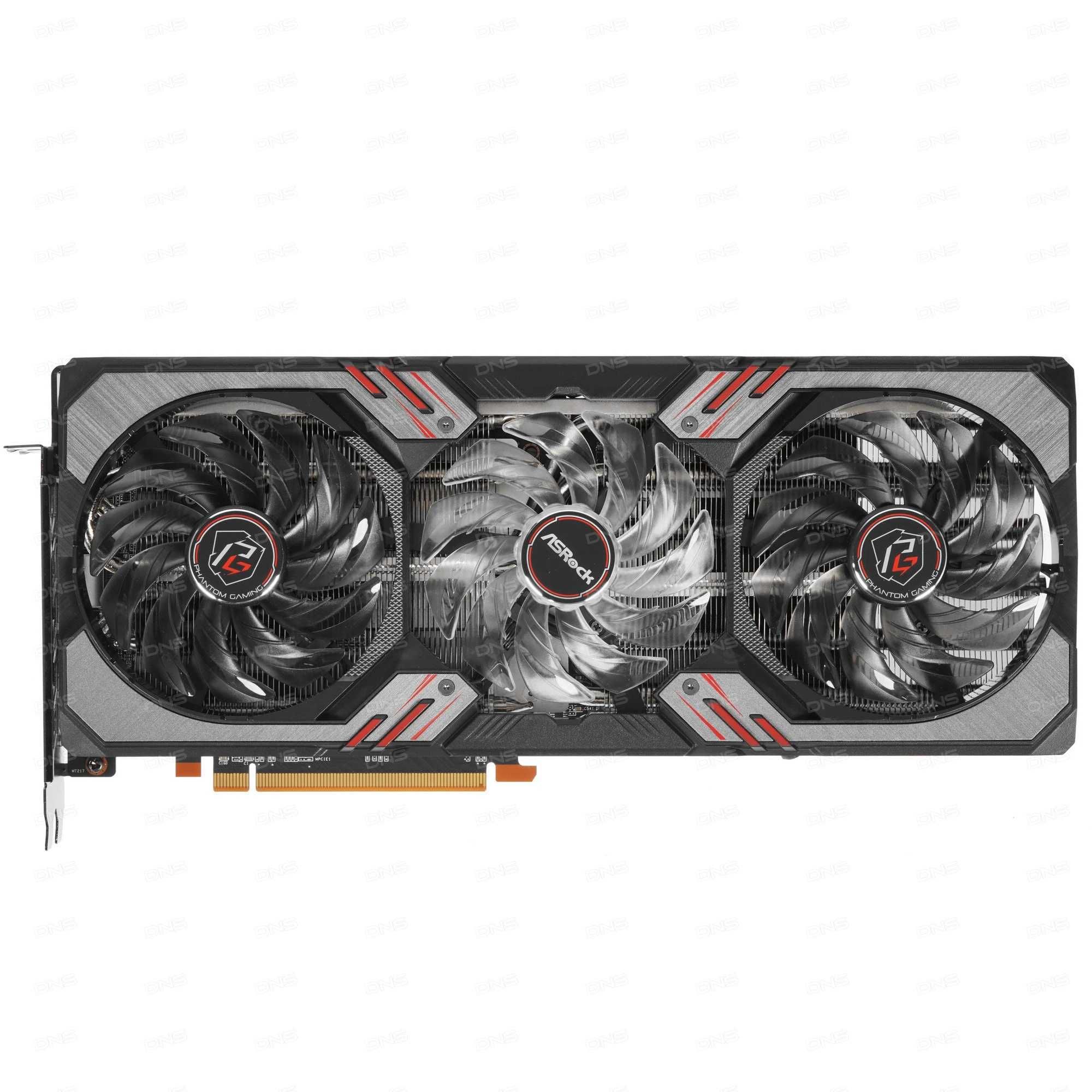 Видеокарта ASRock AMD Radeon RX 6800 Phantom Gaming 16gb 256bit