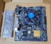 Материнская плата Asus H110M-R, Xeon 1225v5, охлаждение