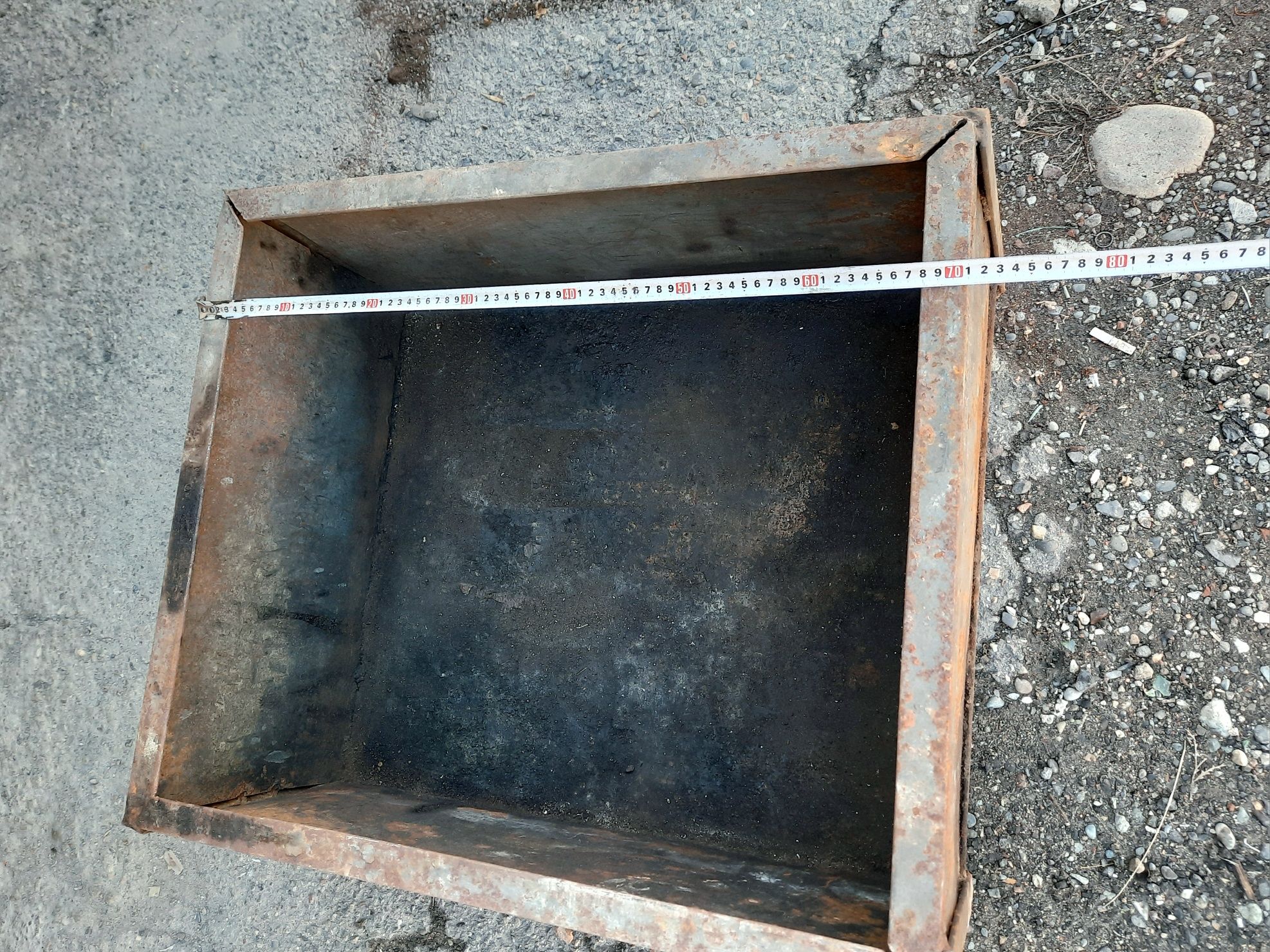 Ящик металлический 70х60х30 см