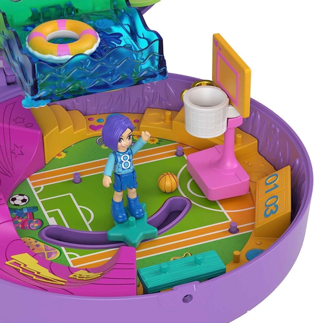 Игровой набор Полли Покет Футболл. Polly Pocket Soccer.