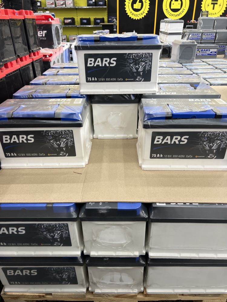 Аккумуляторы Bars Voltman Hyundai Mutlu Titan Varta Energizer