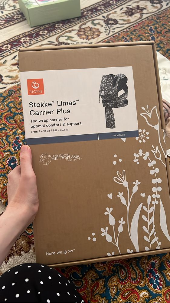 Эргорюкзак Stokke limas carrier plus до 18кг