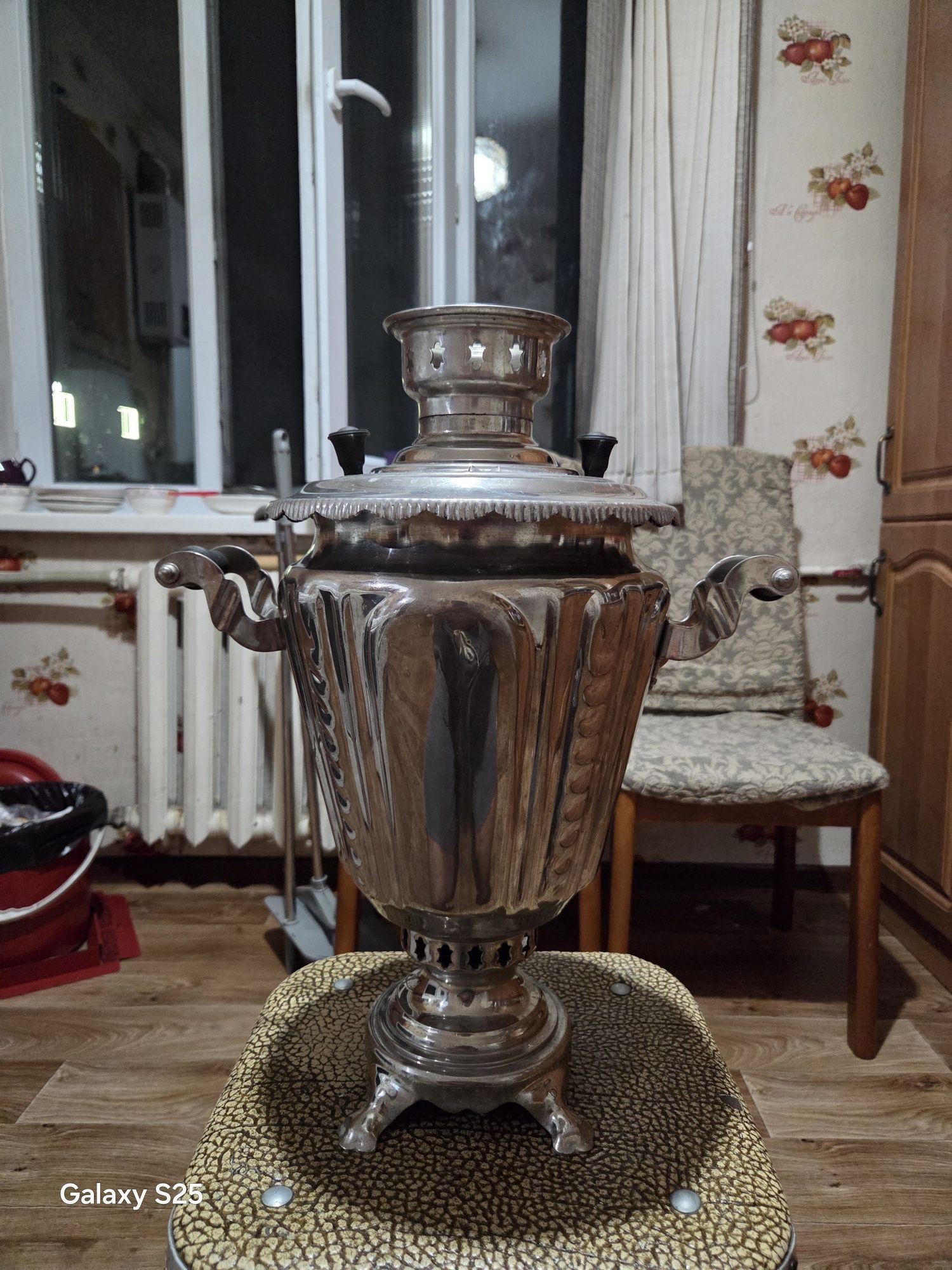 Самавар бу латунь