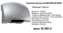 Сушилка для рук электрическая оптом и в розницу