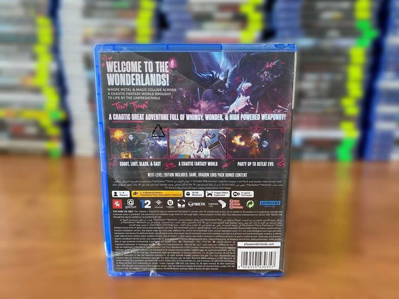 НОВЫЙ Tiny Tina's Wonderlands Next-Level Edition** PS5 Много Игр
