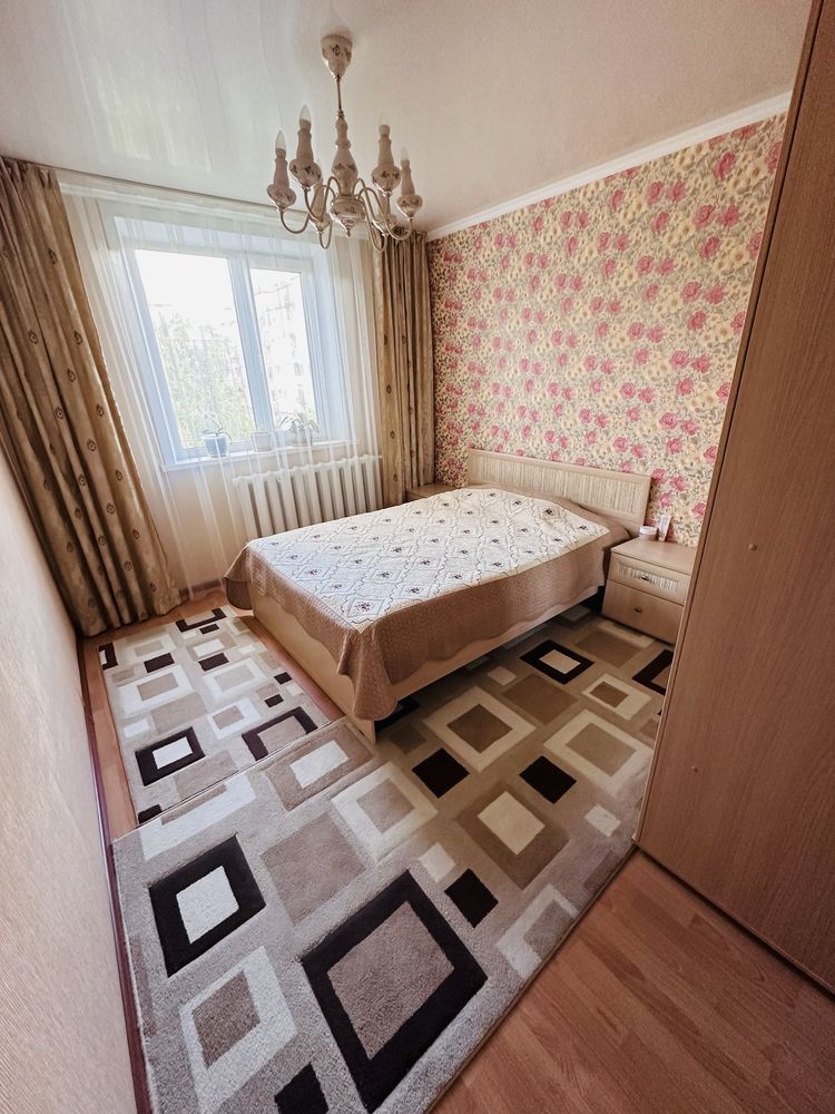 Продам 3-комн,с мебелью и техникой.