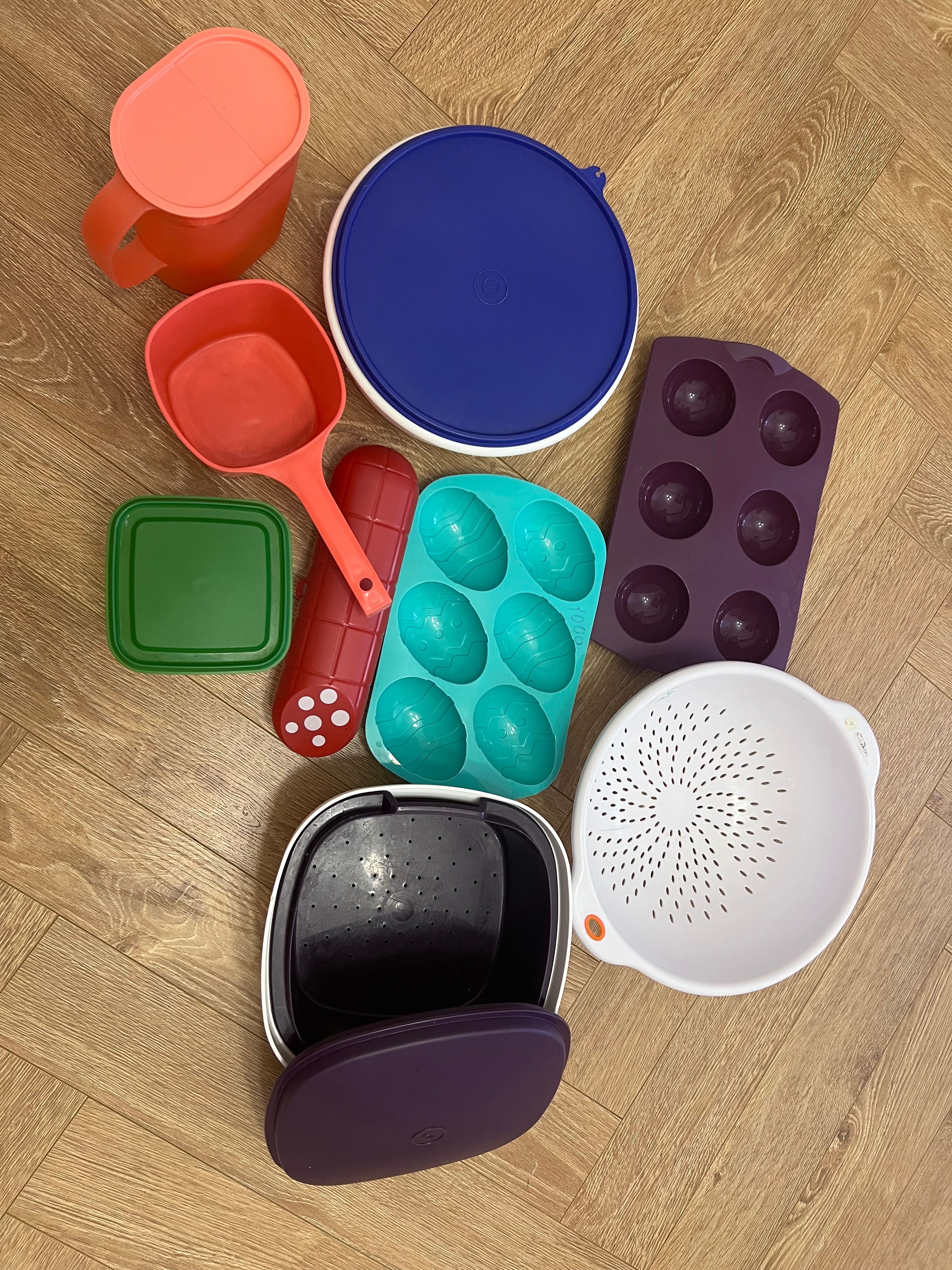 Посуда, набор контейнеров Tupperware