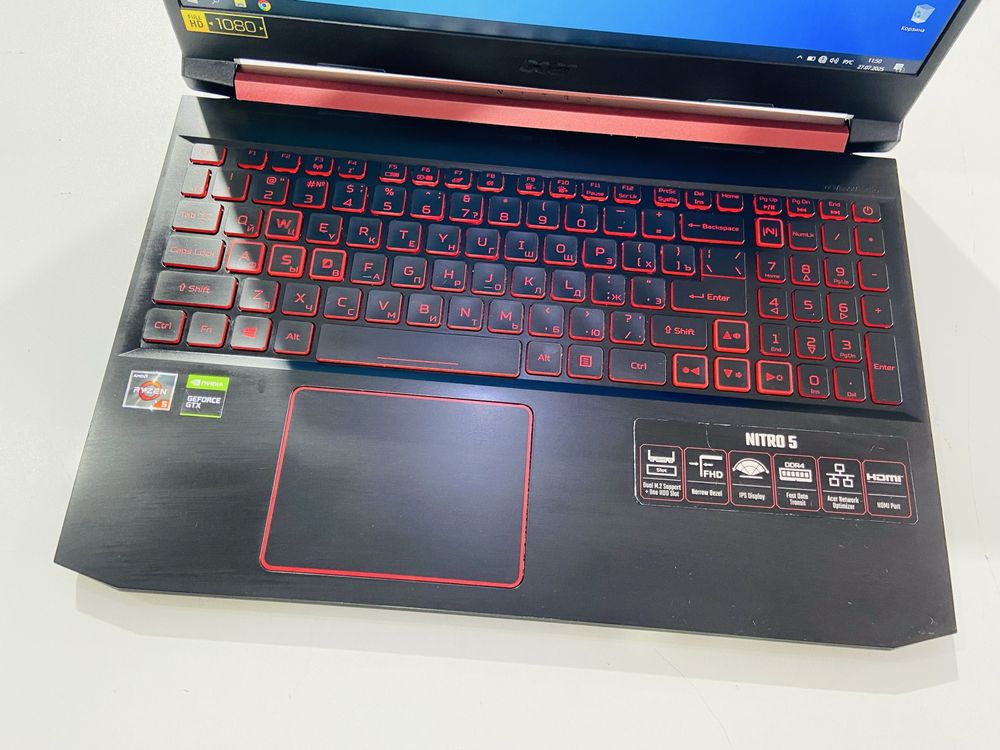 Рассрочка! Acer Nitro 5 - R5 35550H/16Gb/SSD 512Gb/GTX 1650