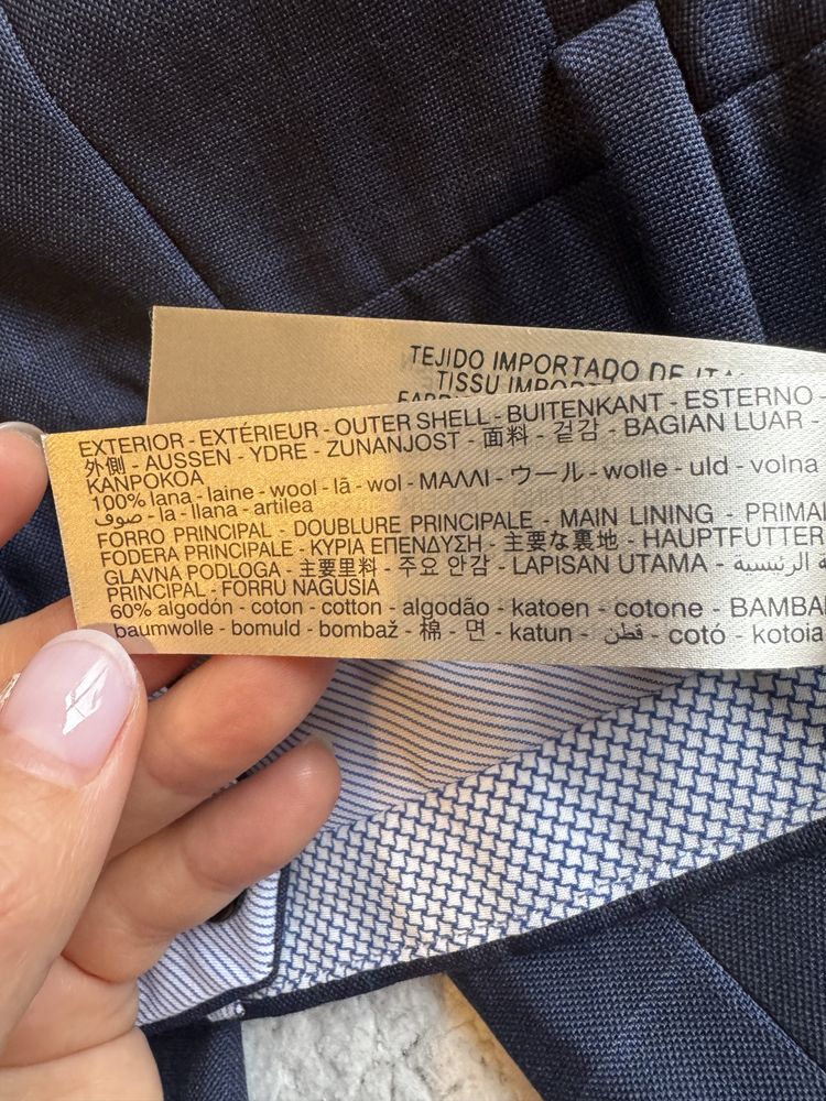 Брюки мужские классические Massimo Dutty. 100% итальянская шерсть.