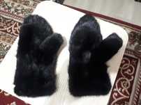 Продам норковые варежки