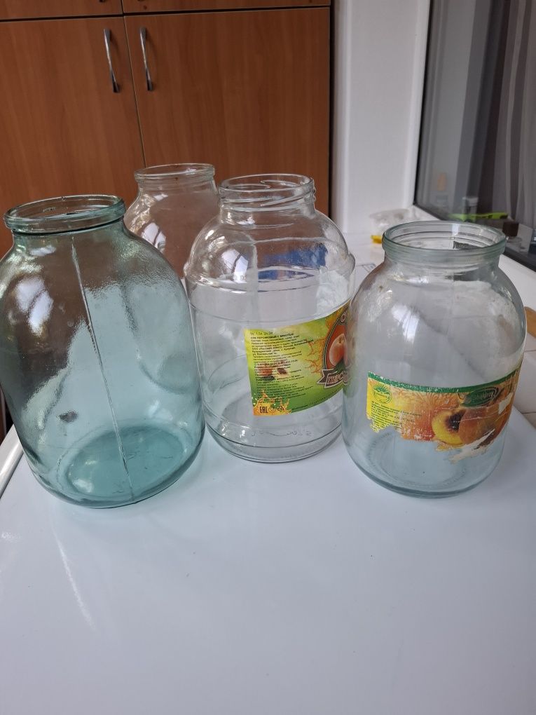 Продается стеклянные банки