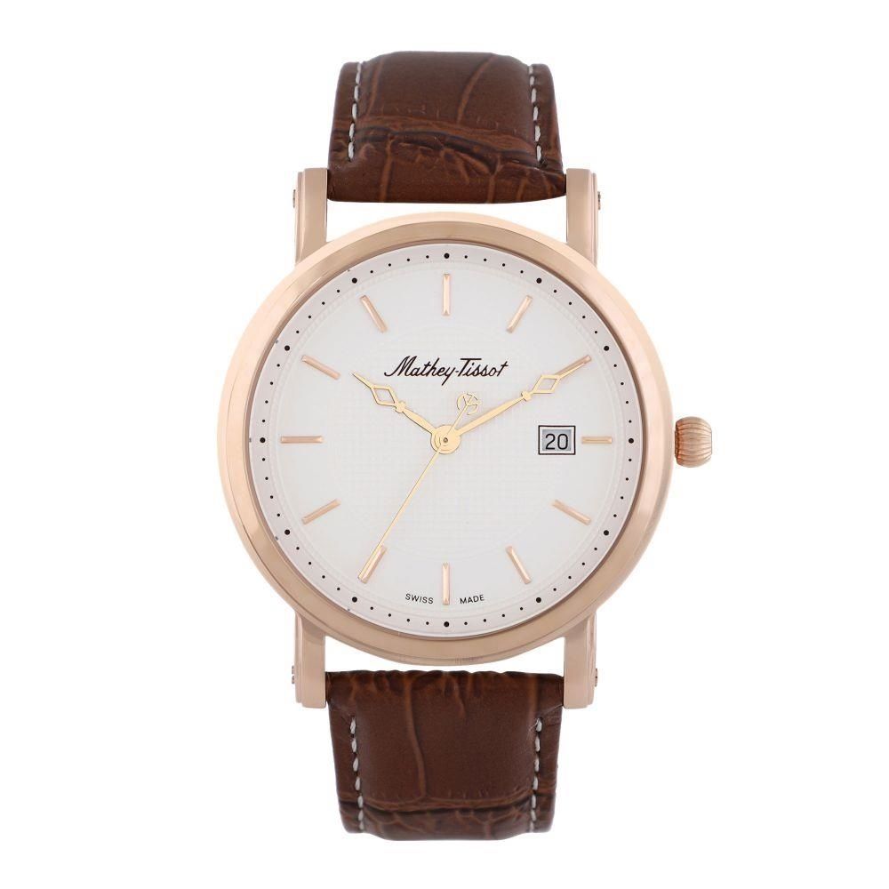 MATHEY TISSOT. Швейцарские часы Золото позолота ОРИГИНАЛ НОВЫЕ мужские