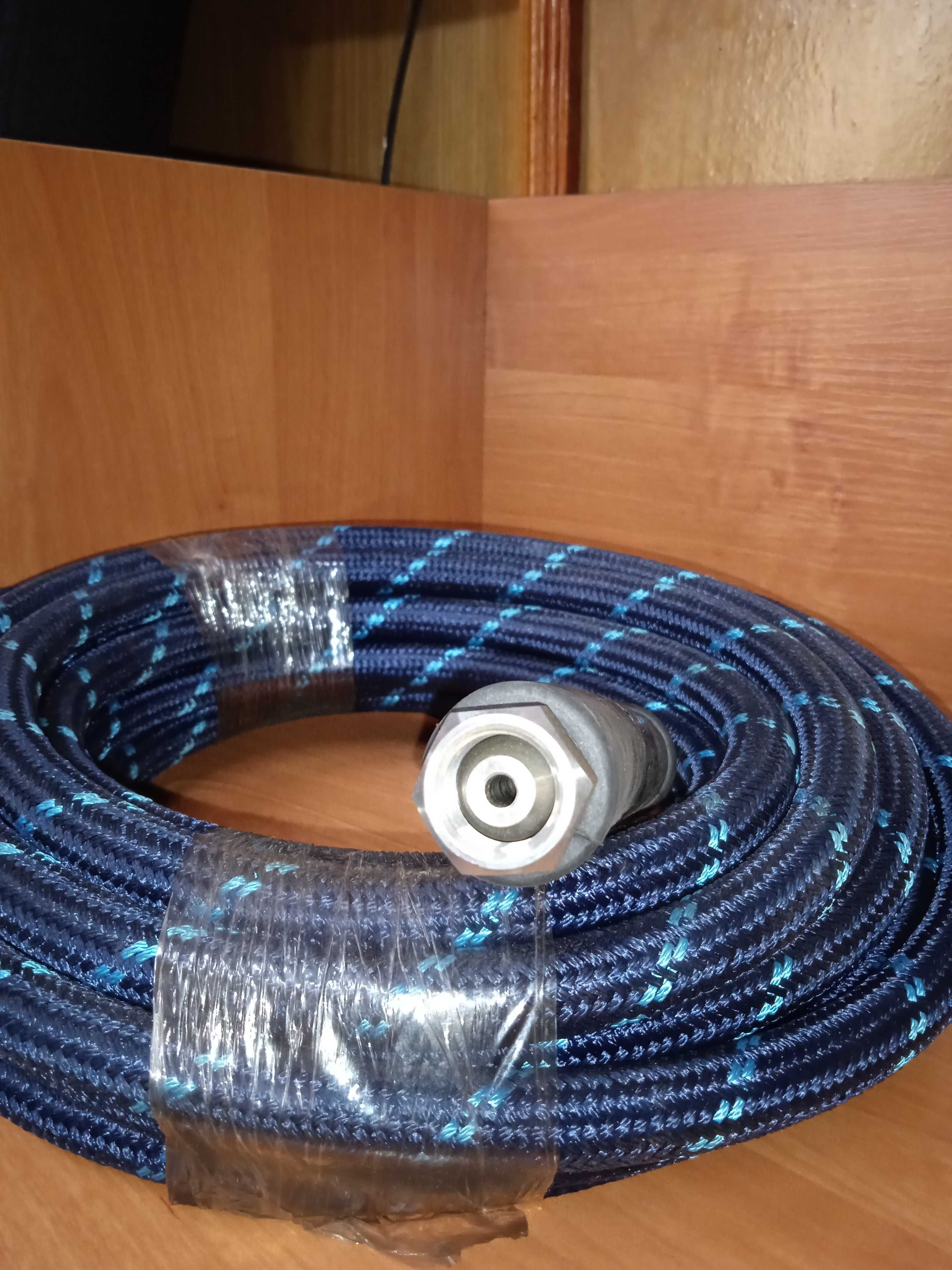 Шланги высокого давления, PTFE 5, 5 Poly, Darkblue. Пар, вода, воздух,