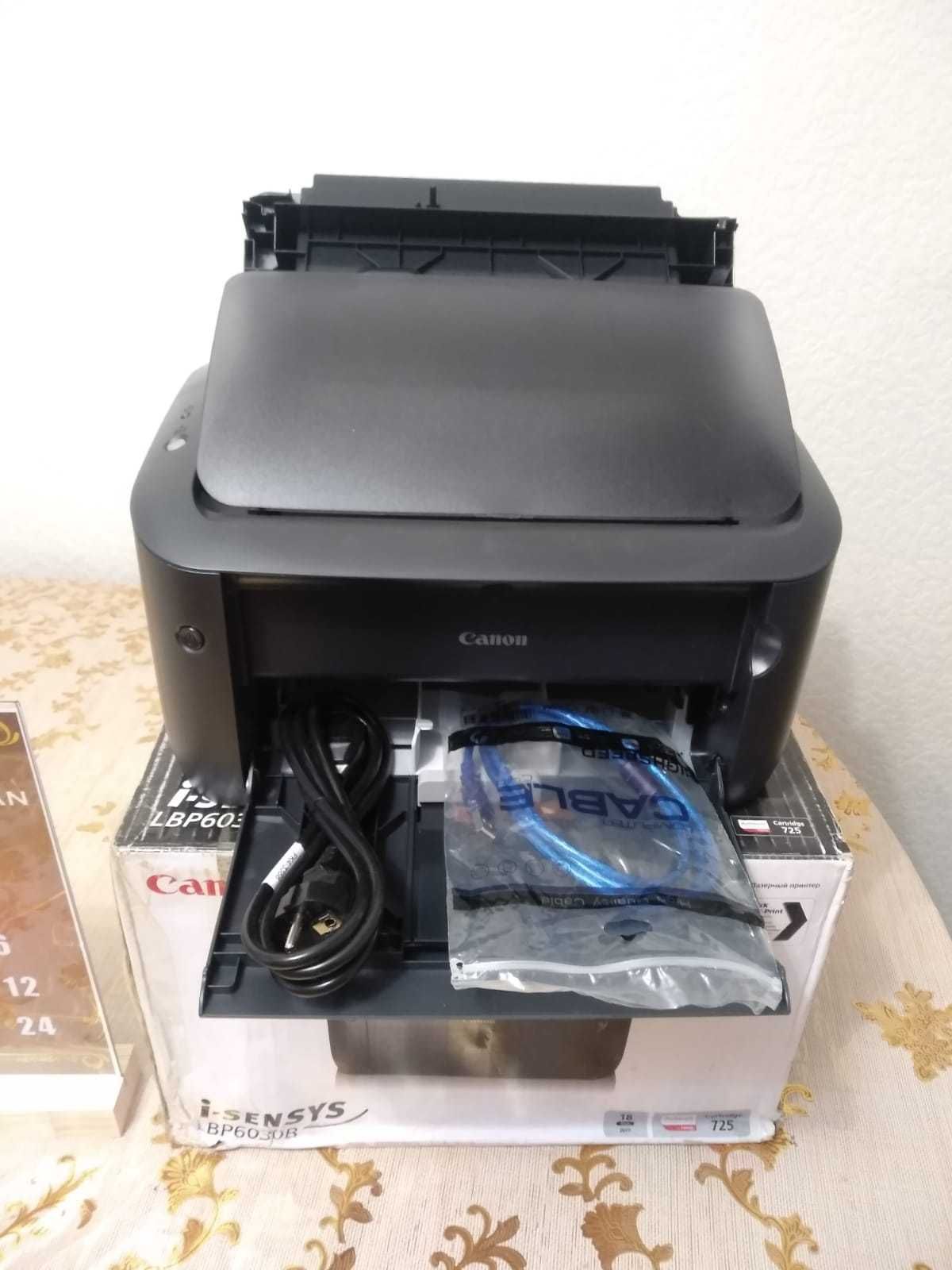 Принтер лазерный Canon LBP-6030B + Перезаправляемый картридж