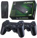 Игровая приставка Game stick 4k + 10000 игр + 2 беспроводных джойстика