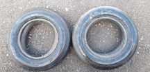 Продам две шины с камерой СССР 155/87-13.
